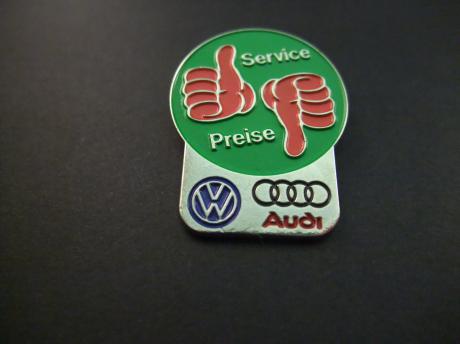 Volkswagen-Audi service( duim omhoog)-preise ( duim omlaag)